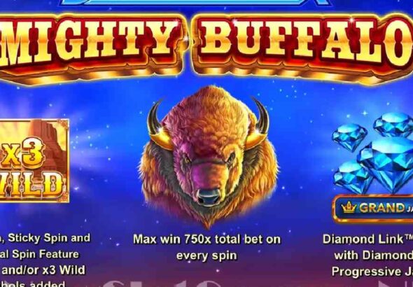 Diamond Cash Mighty Buffalo Slots